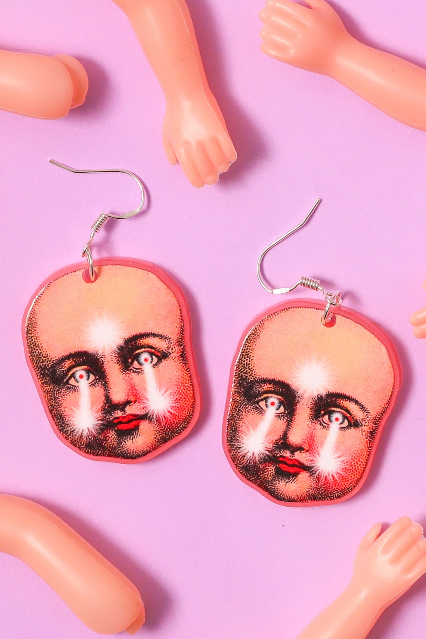 doll earrings
