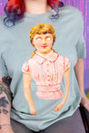 creepy doll tee