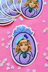 creepy doll sticker