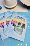 skull stationery