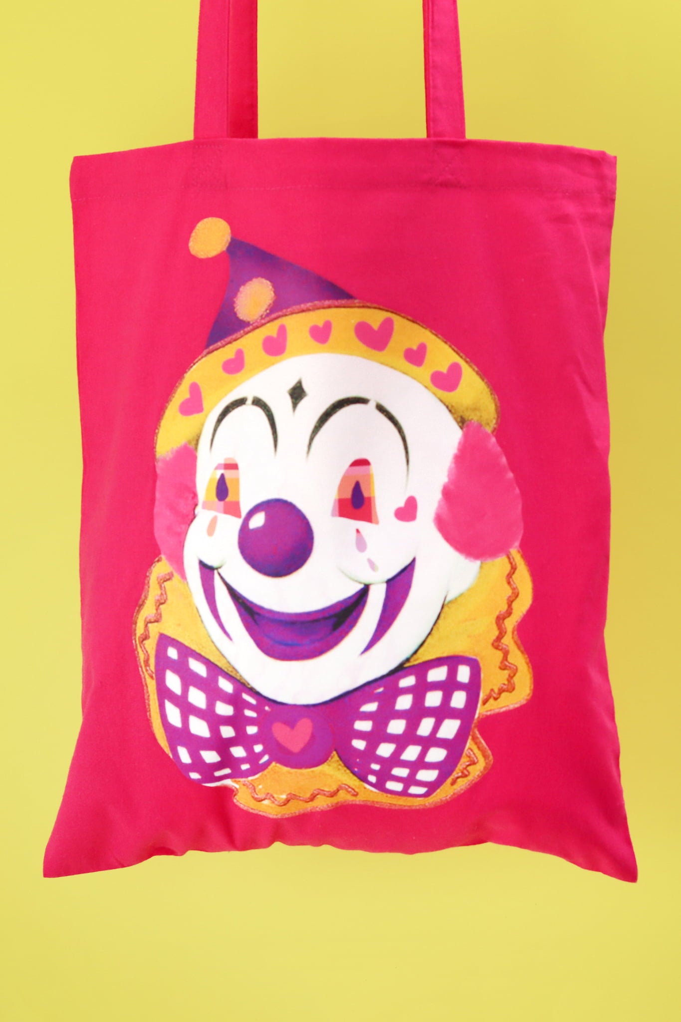 clown tote bag