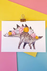 cute dinosaur wall art